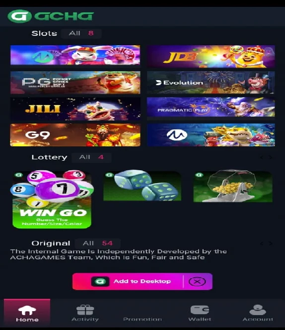 acha game online game